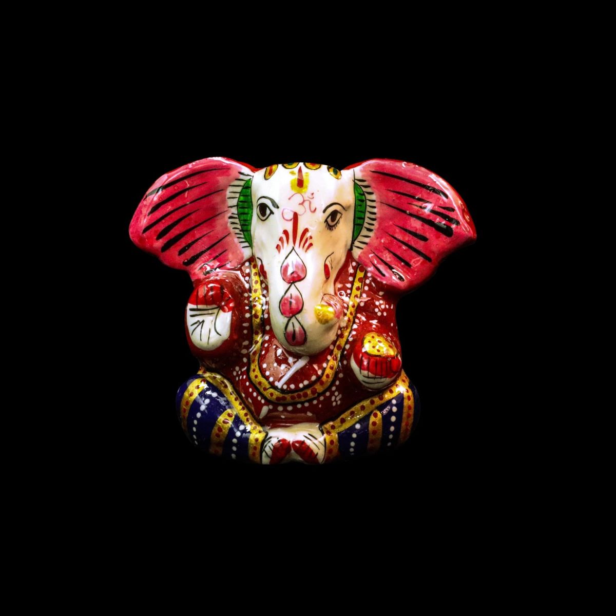 Meenakari Ganesh Rouge Mes Indes Galantes Paris