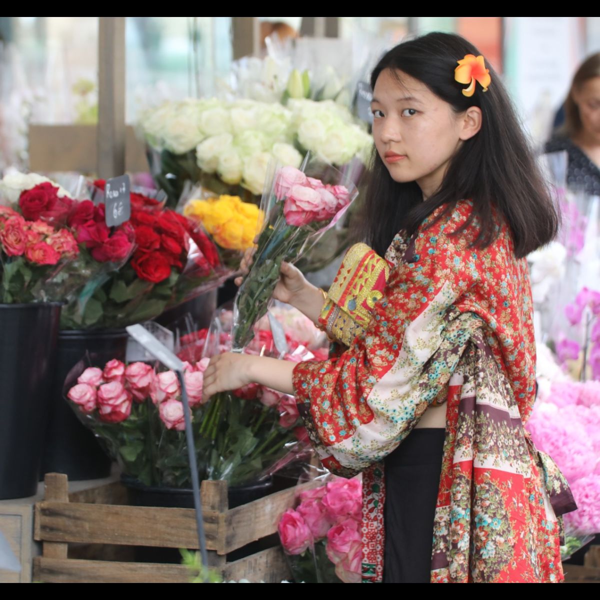 kimono japonais en soie paris
