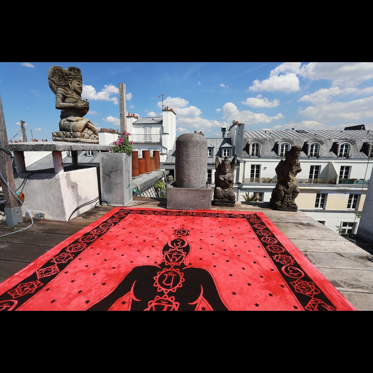 Tenture CHAKRA Muladhara Mes Indes Galantes PARIS