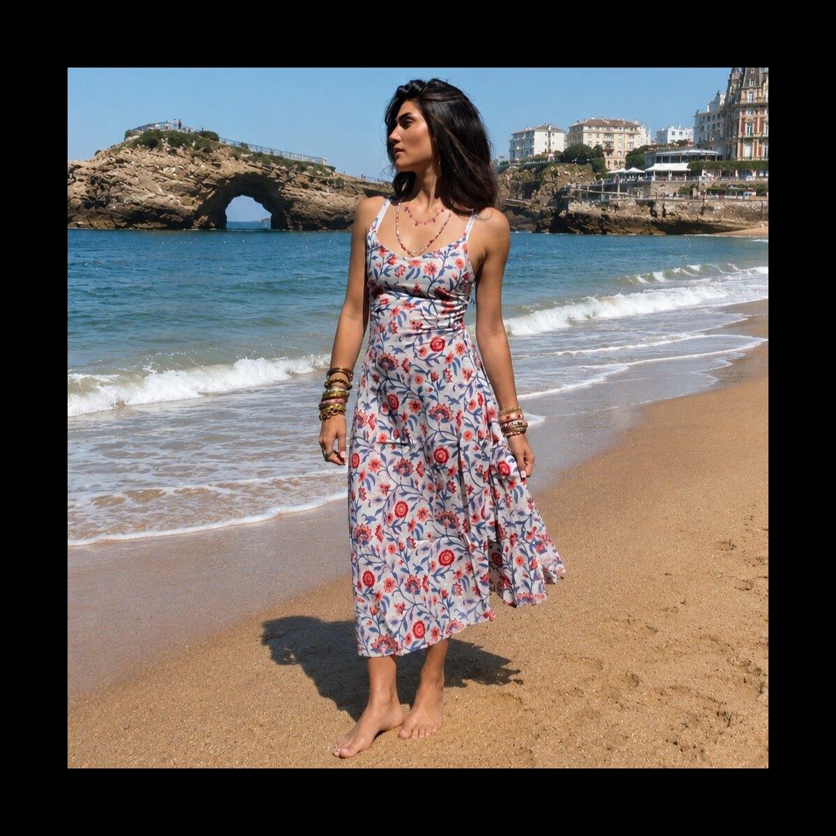 Robe blockprint mes indes galantes paris