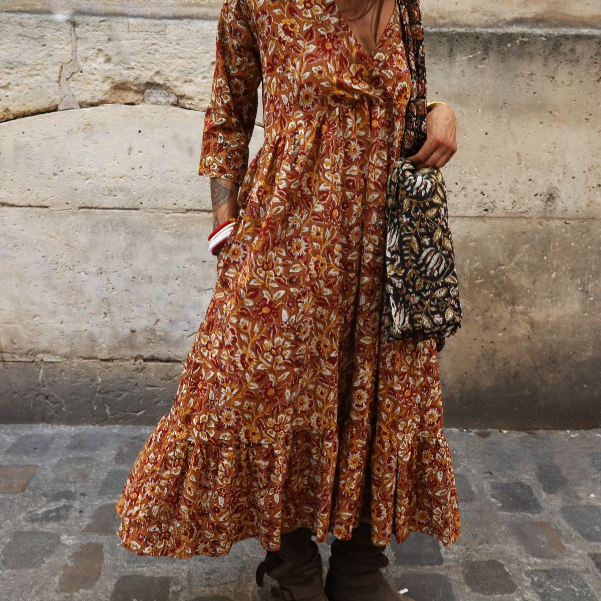 Robe ethnique chic