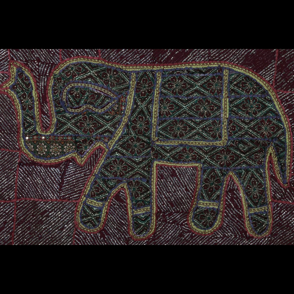 Tissu Indien Eléphant