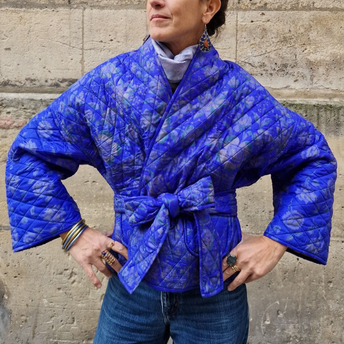 veste soie 