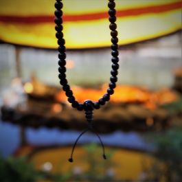 Mala Shaligram Pierre de Vishnu