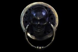 Heurtoir de porte Tête de mort