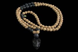 Rudraksha lave Tête de mort 