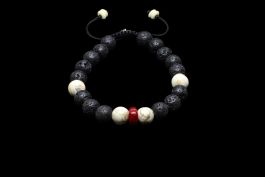 Conque Corail Pierre de Lave