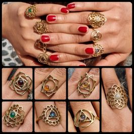 Bague Chakra Set de 7