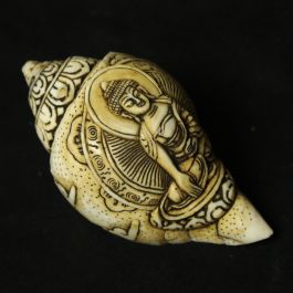 Conque Tibétaine Bouddha Akshobhya