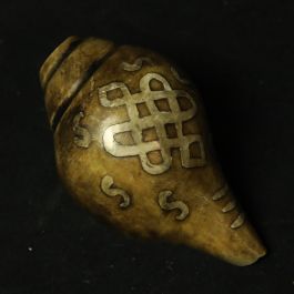 Conque Tibétaine Nœud sans fin