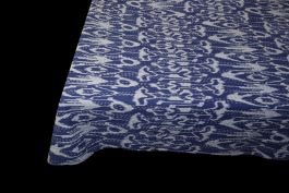 Couvre-lit IKAT Indigo