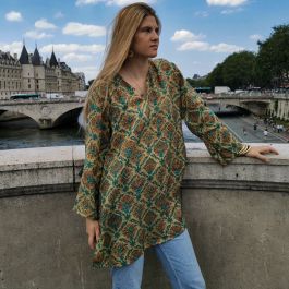 Kurta en soie