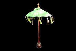 Ombrelle Bali Vert Amande 50cm