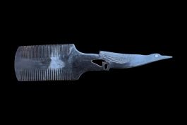 Peigne Corne Corbeau
