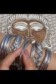 bracelet bouddhiste argent torsade paris mes indes galantes