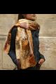 Foulard patchwork en soie mes indes galantes paris