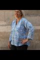 blouse block print MES INDES GALANTES PARIS