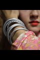 BRACELET BOUDDHISTE ARGENT MAT PARIS MES INDES GALANTES