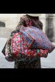 cabas quilte imprimé aux tampons mes indes galantes