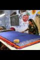 Foulard patchwork en soie mes indes galantes paris