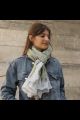 foulard femme vert pas cher