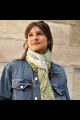Foulard block print paris
