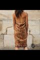 pareo ethnique chic marron paris