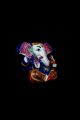 Meenakari Ganesh Bleu Mes Indes Galantes Paris