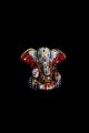 Meenakari  Ganesh Rouge Mes Indes Galantes Paris